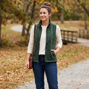 Patagonia Green Fleece Vest